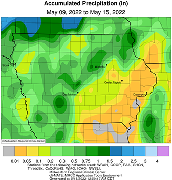 Precipitation - 5.16.22