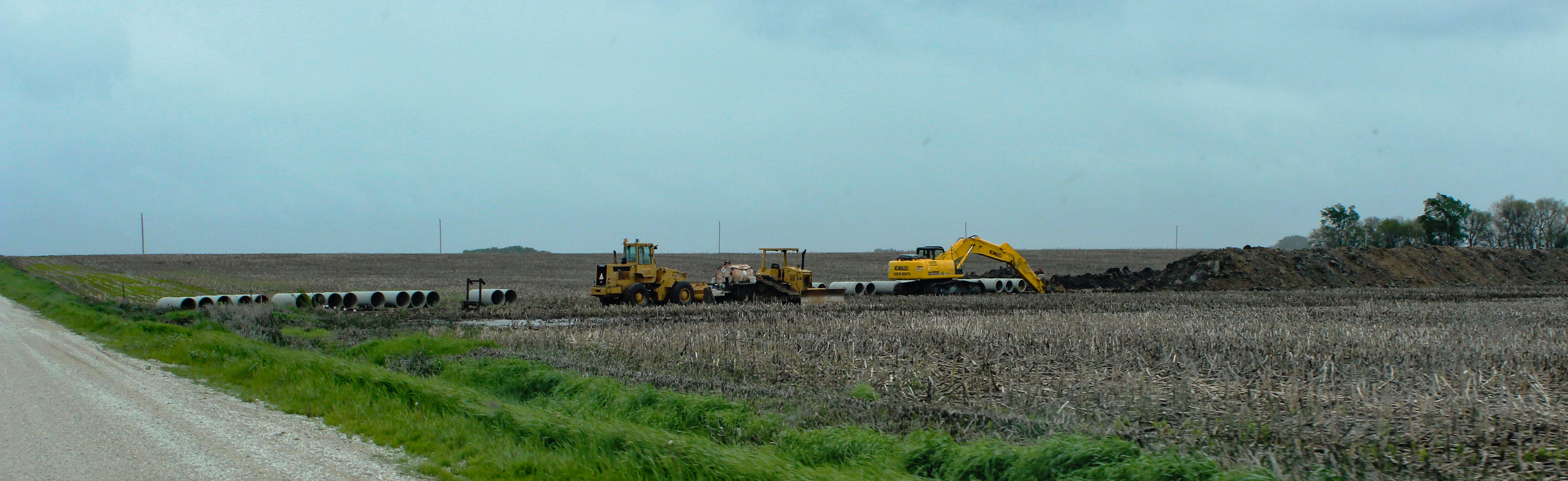 Photo of Ag Drainage construction